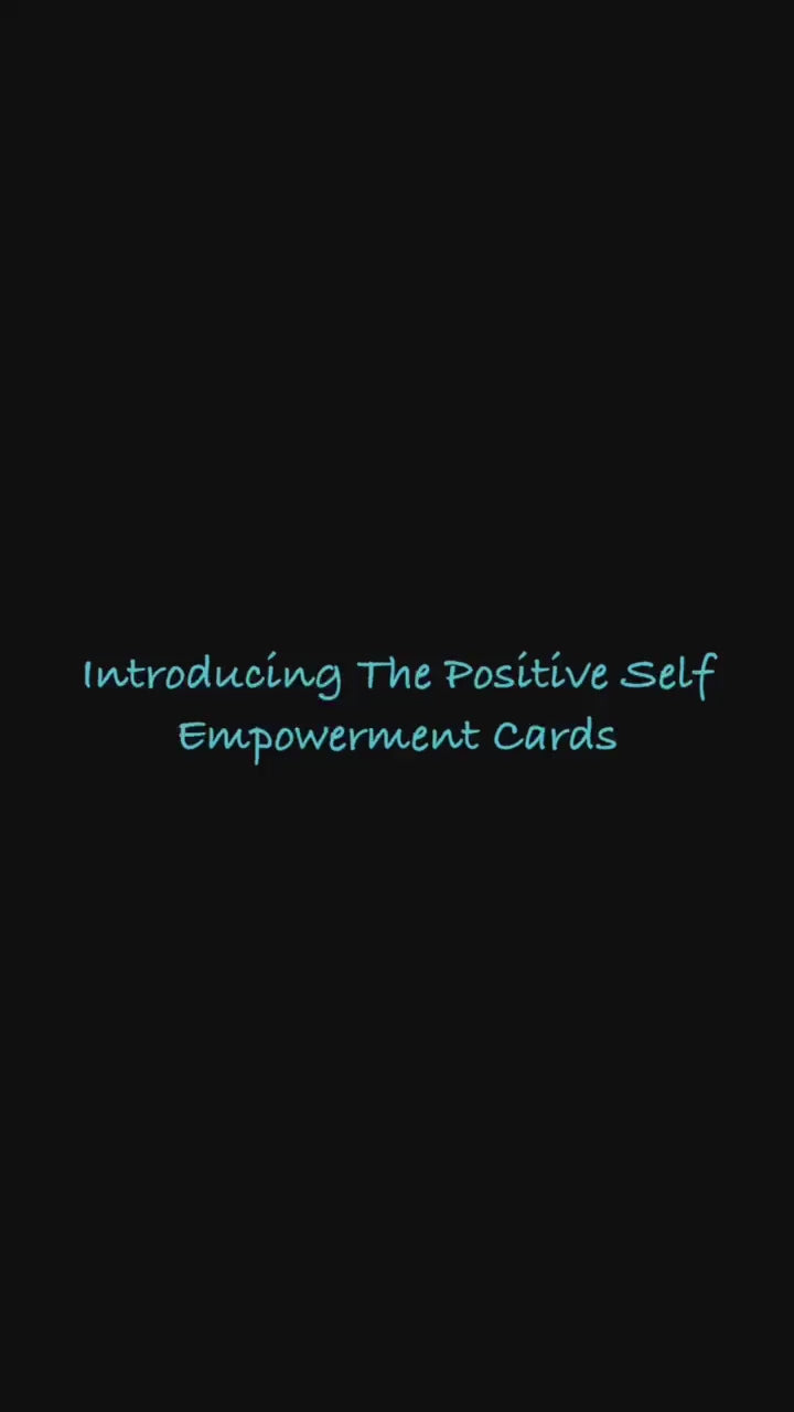 Positive Self Empowerment Cards, Daily Affirmations That Inspire You to Live Your Best Life, 50 Card Oracle Deck