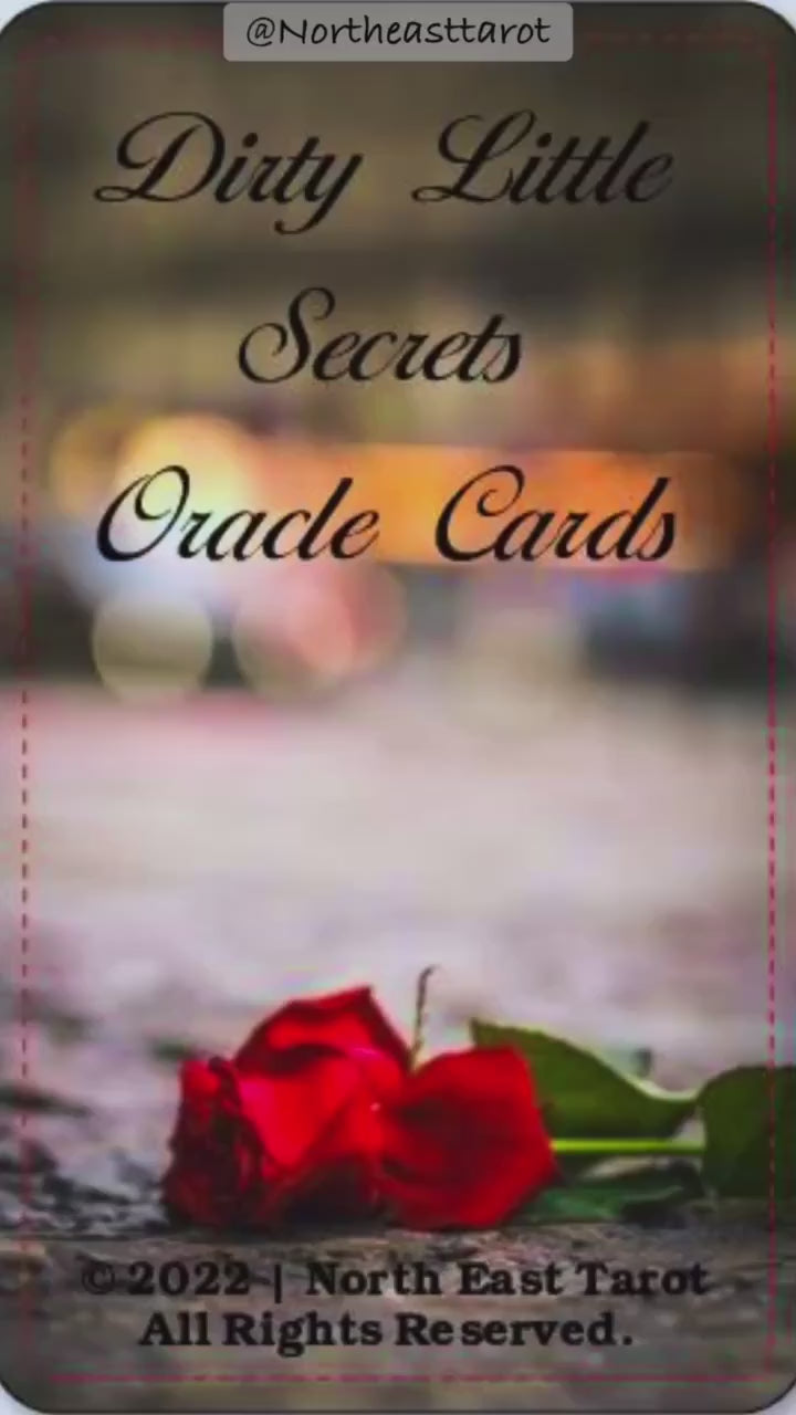 Dirty Little Secrets Oracle Cards