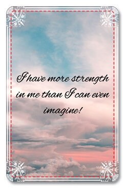 Positive Self Empowerment Cards, Daily Affirmations That Inspire You to Live Your Best Life, 50 Card Oracle Deck