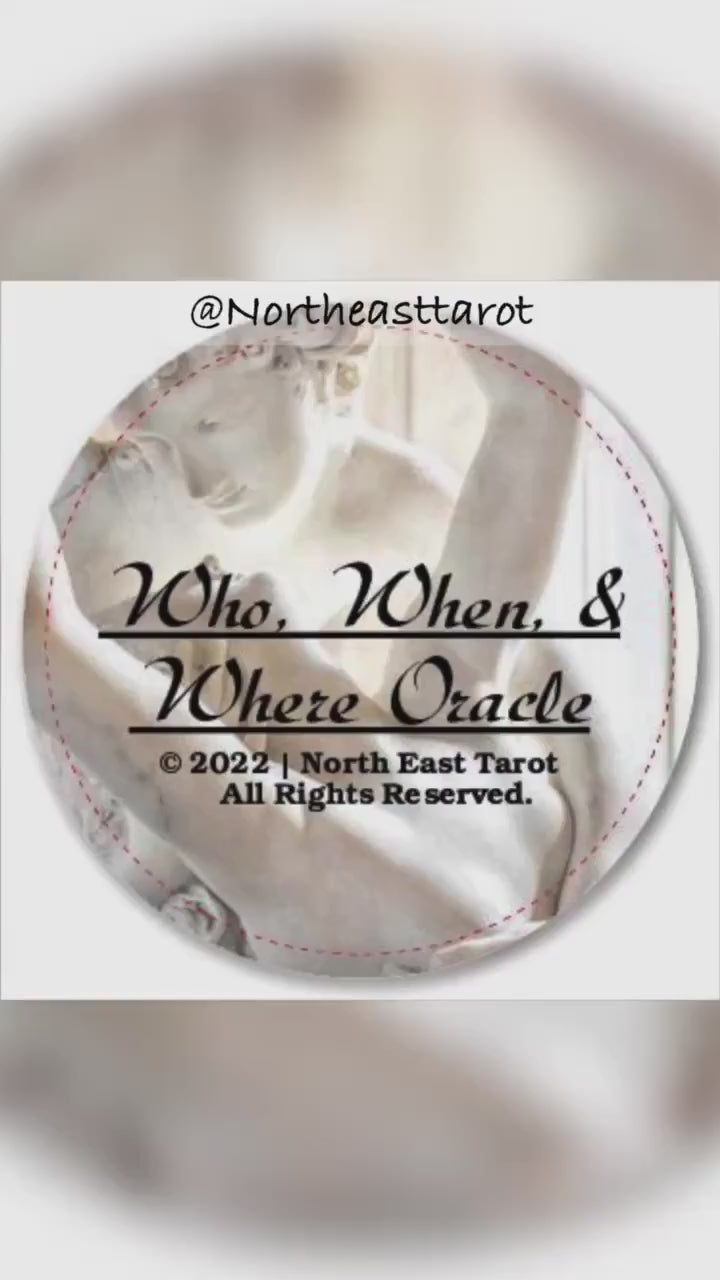 Who, When, & Where Oracle Cards